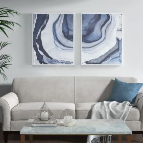 Ethereal Diptych 2-piece Framed Canvas Wall Art Set