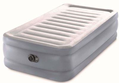 20" Dura-Beam Deluxe Raised Air Bed Mattress with Internal Pump - Twin