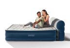 Dura-Beam Deluxe Ultra Plush Headboard with Built-in Pump (18" Mattress Height) - Queen