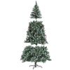 6ft Christmas Tree Artificial Full Xmas Trees with 150pcs LED,Green, for Holiday,Home,Office,Party Decoration,750 Branch Tips Metal Hinges & Foldable