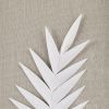 Sabal Framed Rice Paper Palm Leaves 3-piece Shadowbox Wall Decor Set