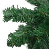 Artificial Christmas Tree with LEDs L 94.5" Green