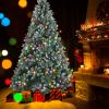 6ft Christmas Tree Artificial Full Xmas Trees,Green, for Holiday,Home,Office,Party Decoration,750 Branch Tips Metal Hinges & Foldable Base