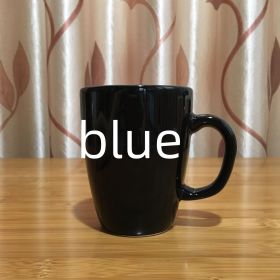 Ceramic Couple Has A Coffee Cup (Option: Blue-201 300ml)