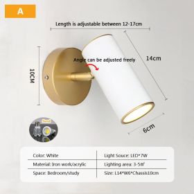 LED Study Reading Wall Lamp (Option: Style A-Neutral light)