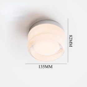 Modern Minimalist Bedroom Bedside Wall Lamp (Option: Style A-Clear)