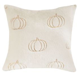 Pumpkin Embroidered Halloween Pillow Cover (Option: Pumpkin13-45 X45cm Pillow Cover)