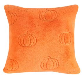 Pumpkin Embroidered Halloween Pillow Cover (Option: Pumpkin12-45 X45cm Pillow Cover)