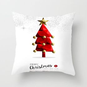 Christmas Household Pillow Cushion Pillowcase (Option: DRD210 26-45x45cm)