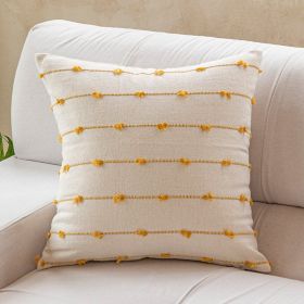 Home Fashion Simple Cotton Blype Sofa And Bed Cushions Pillow Cover (Option: Sunflower-30 X50cm Pillowcase Only)