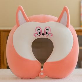 Plush Toy Cartoon Memory Cotton U-shaped Pillow (Option: 11style)