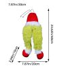 grinch green monster doll doll doll christmas green monster jay plush toy Christmas Tree Decoration