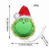 grinch green monster doll doll doll christmas green monster jay plush toy Christmas Tree Decoration