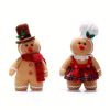 1pc, Christmas Gingerbread Man Plush Toy, Very Suitable For Home Decoration, Shopping Malls, Hotels, Sofas, Desktops And Other Decorations, Christmas