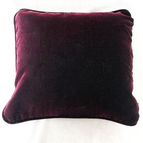 Ethnic Style Cushion Cover Bohemian Style (Option: Orange red-45 X45cm Pillowcase)